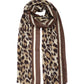 Leopard Wrap in color camel