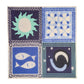 Summer Escape Oversized Square Scarf in color ultramarine