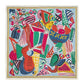 Cubists Oversized Square Scarf in color multi