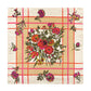 Cottage Bouquet Silk Scarf in Orange Spice