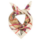 Cottage Bouquet Silk Scarf in Orange Spice