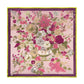 Vase Silk Square in Dusty Rose