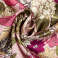 Vase Silk Square in Dusty Rose