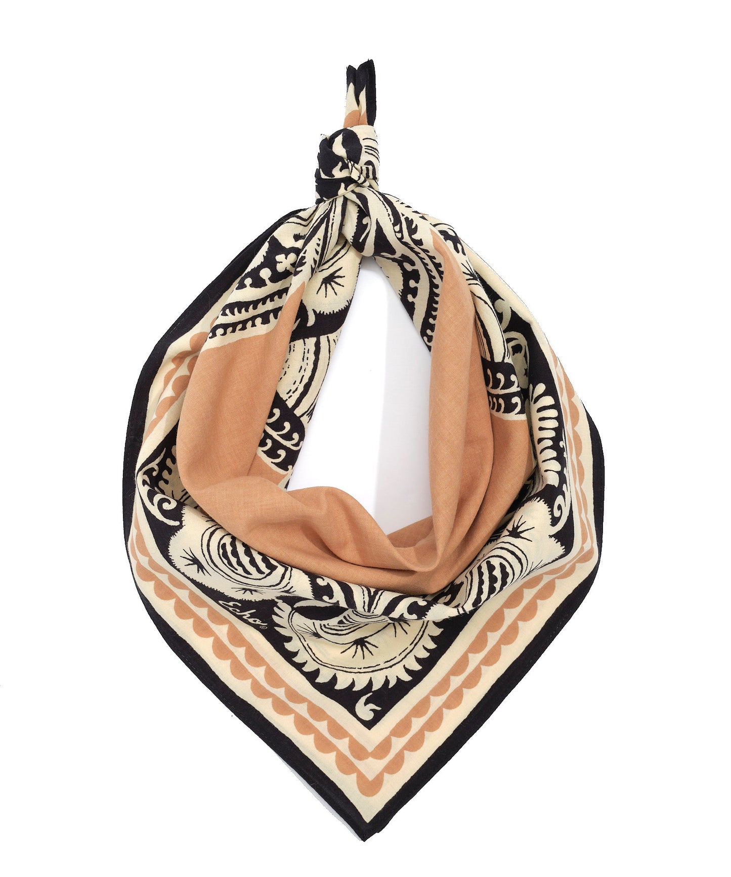 Beige Bohemian Bandana