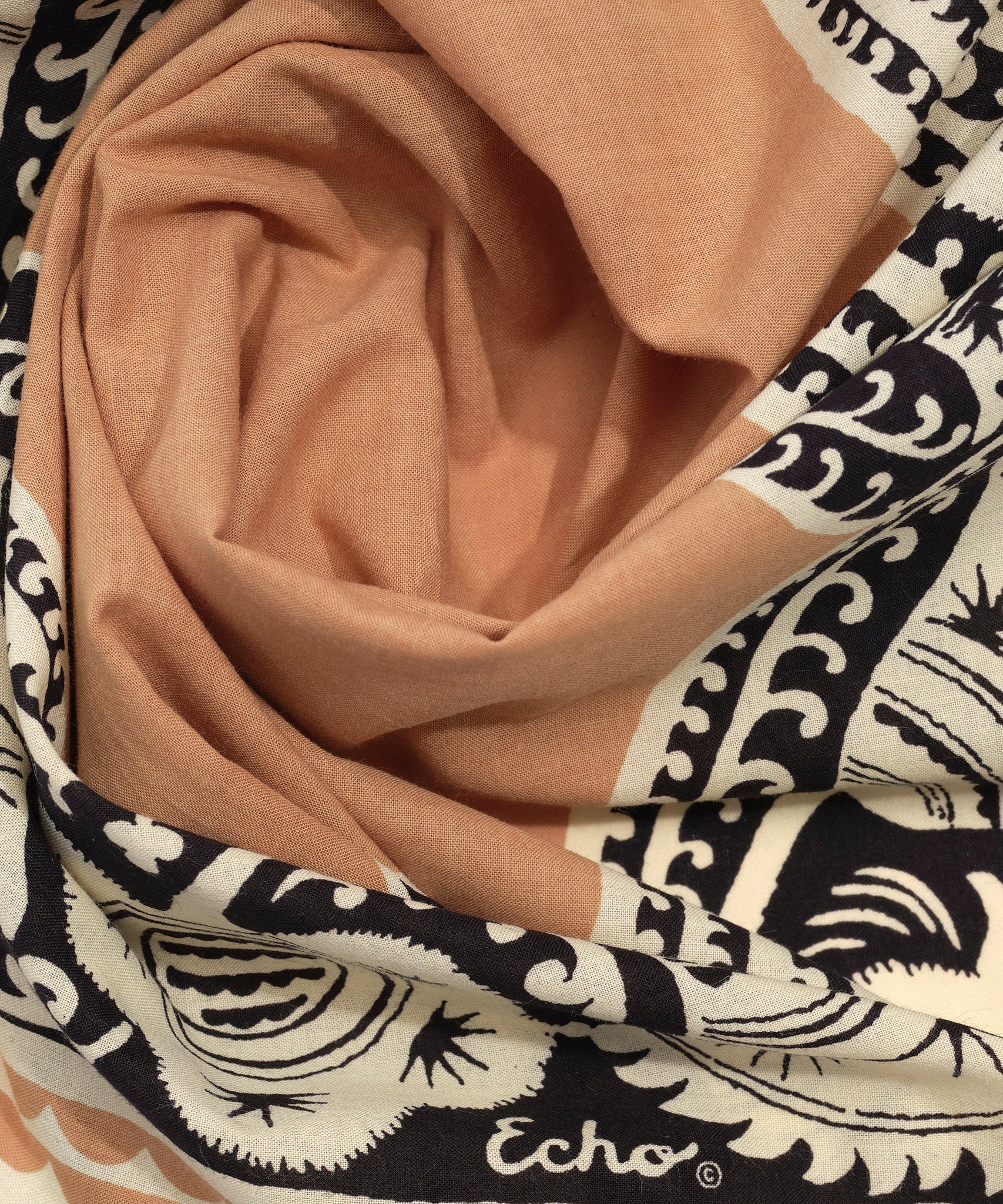 Beige Bohemian Bandana