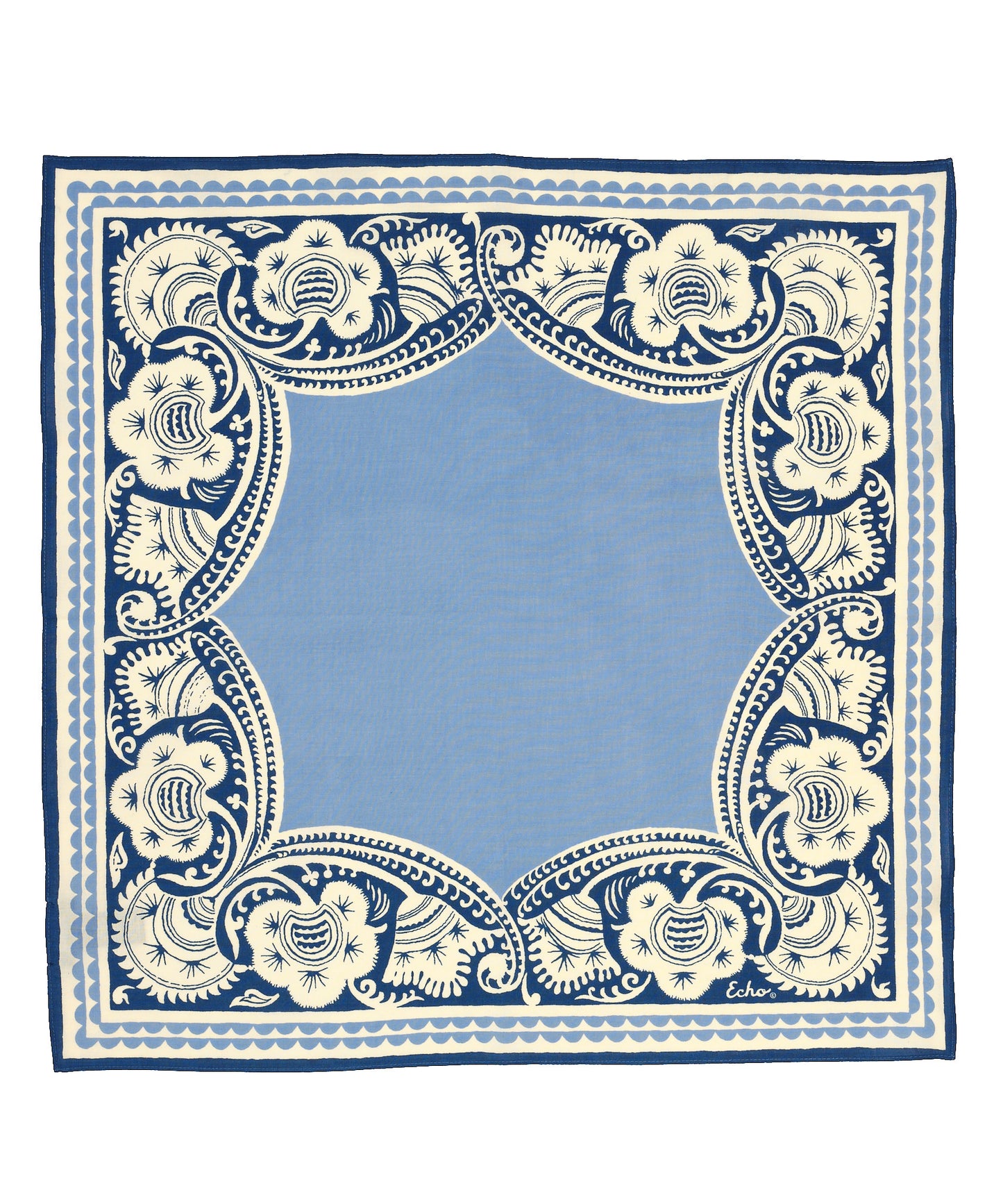 Blue Bohemian Bandana