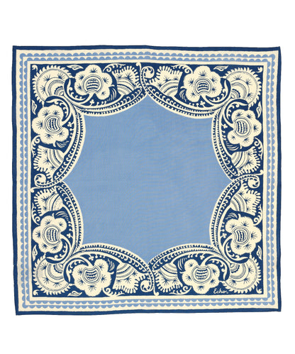 Blue Bohemian Bandana