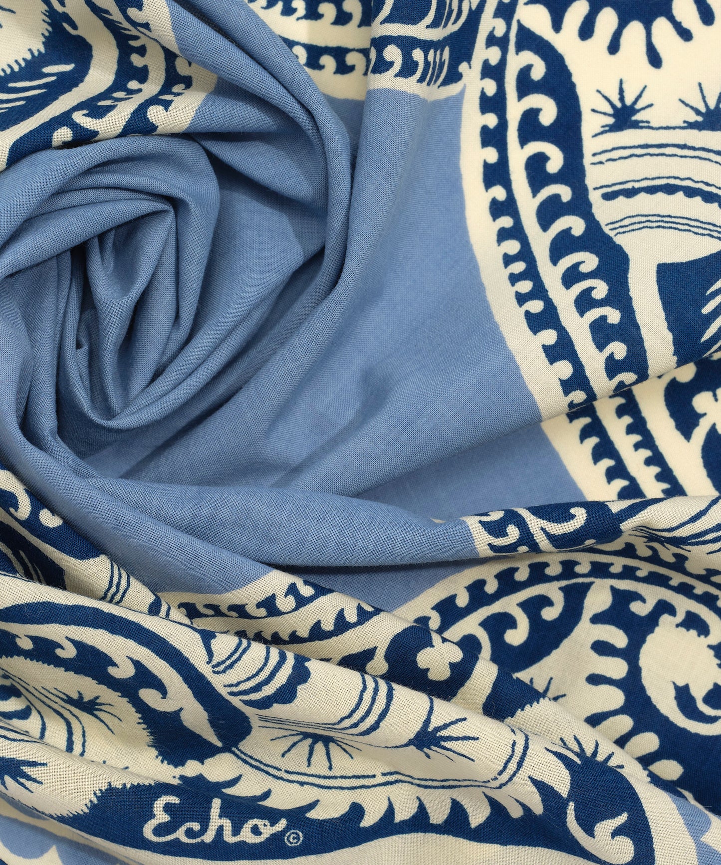 Blue Bohemian Bandana