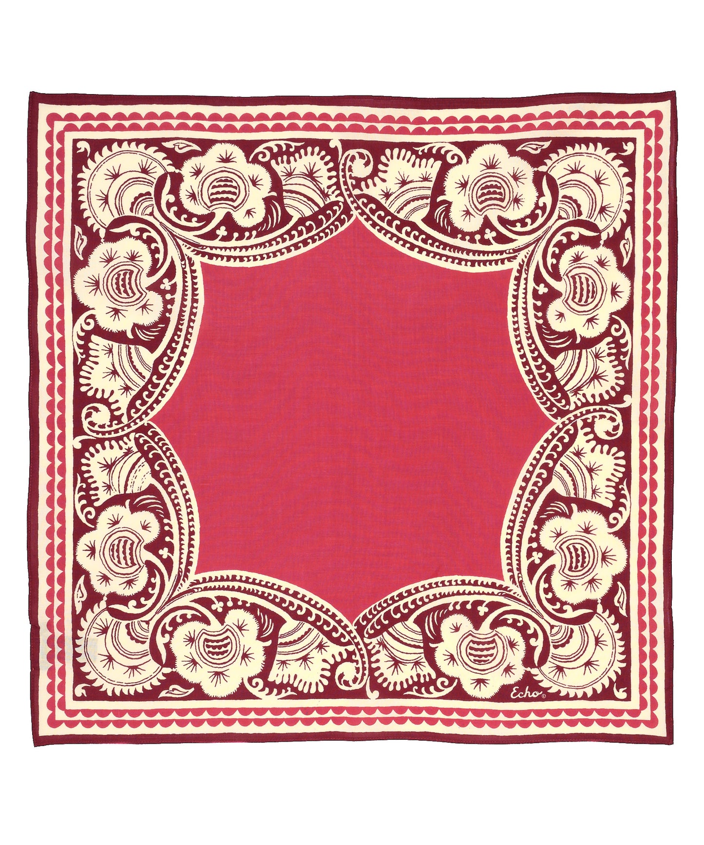 Red Bohemian Bandana