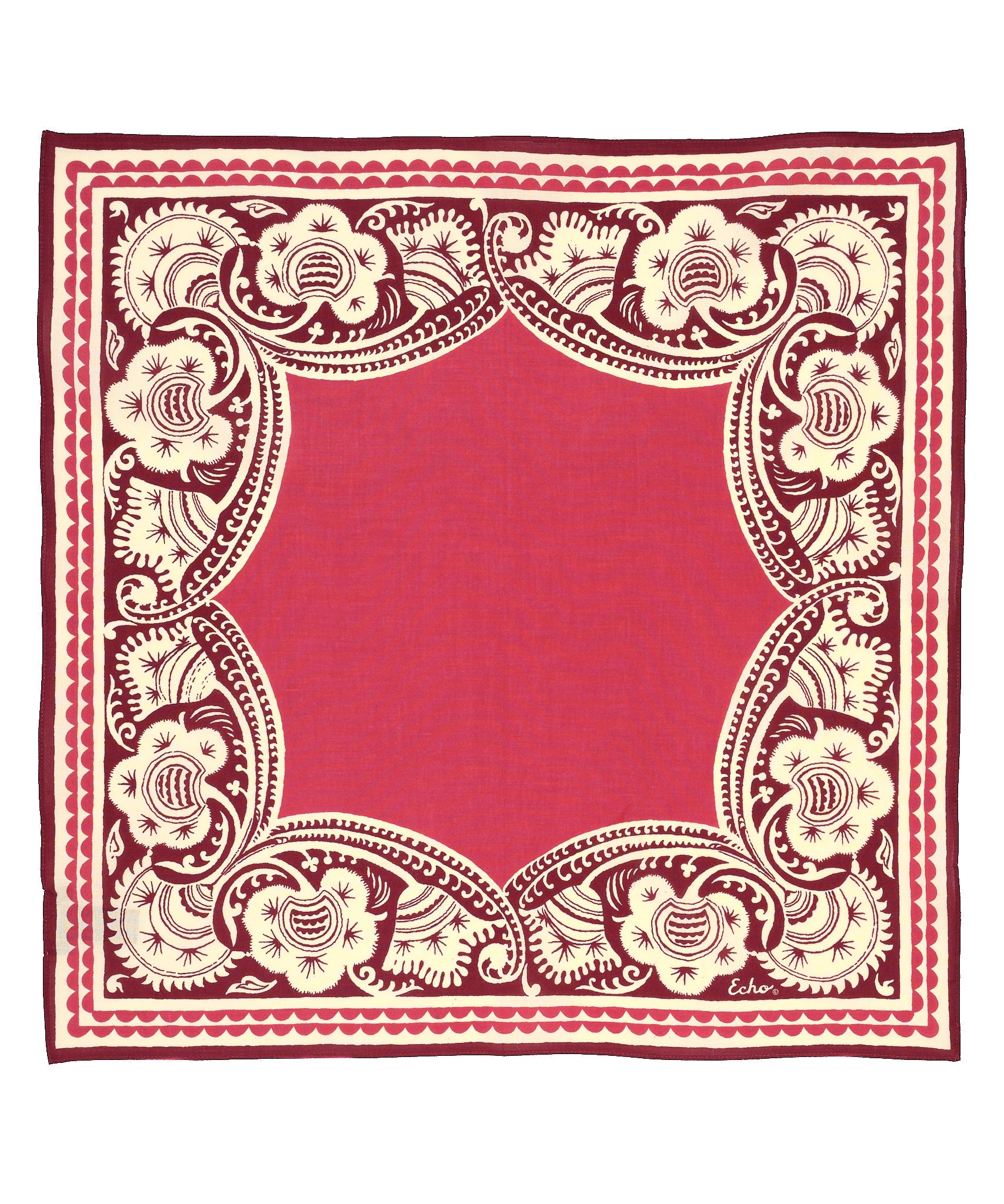 Red Bohemian Bandana