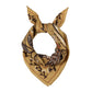 Nature Walk illustrated scarf in brown