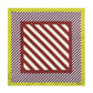Striped Bandana in Mulled Wine
