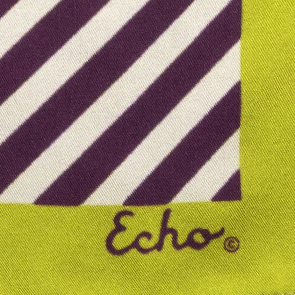 Striped Bandana in Mulled Wine