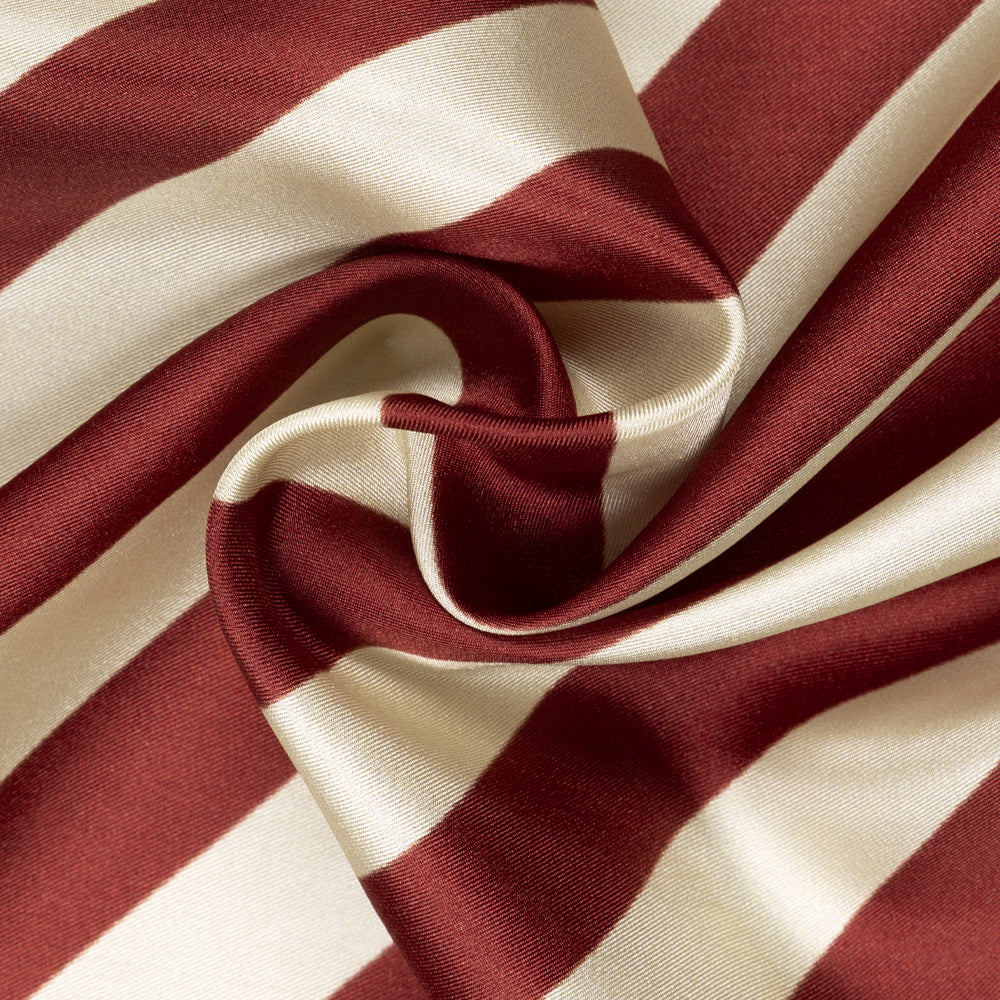 Striped Bandana in Mulled Wine