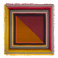 Oversized Half and Half Silk Square in Multi
