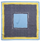 Dotty Silk Bandana in Navy