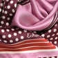 Dotty Silk Bandana in Winetasting
