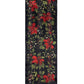 Poinsettia Scarf in Black