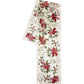 Poinsettia Scarf in Cream