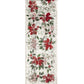 Poinsettia Scarf in Cream