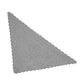 Scalloped Knit Triangle in grey