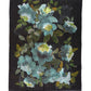 Blue Painterly Floral Wrap