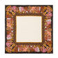 Silk Tassel Menagerie Bandana in chocolate