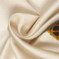 Silk Tassel Menagerie Bandana in chocolate