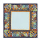 Silk Tassel Menagerie Bandana in blue