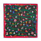 Ornament Collection Silk Square in Black