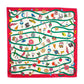 Ornament Collection Silk Square in Cream