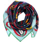 Ornament Collection Silk Square in Navy