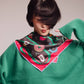 Ornament Collection Silk Square in Black