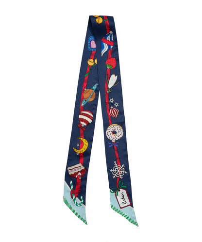 Ornament Collection Ribbon in Navy