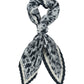Leopard spotted diamond in silver
