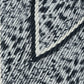 Leopard spotted diamond in silver