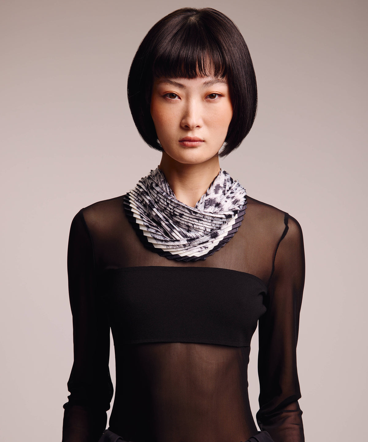 Leopard spotted diamond in silver