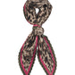 Leopard spotted diamond in chocolate