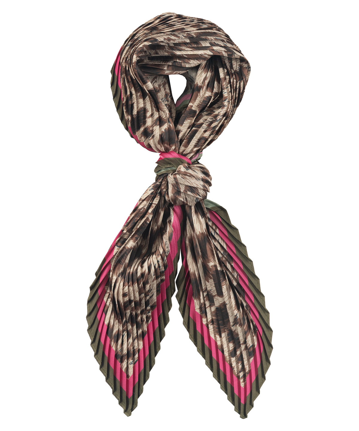 Leopard spotted diamond in chocolate