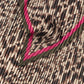 Leopard spotted diamond in chocolate