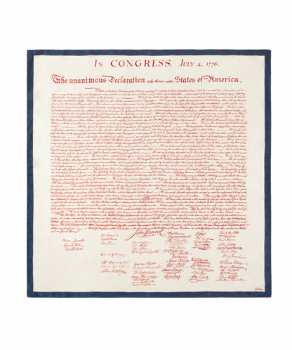 Declaration of Independence in color Cream