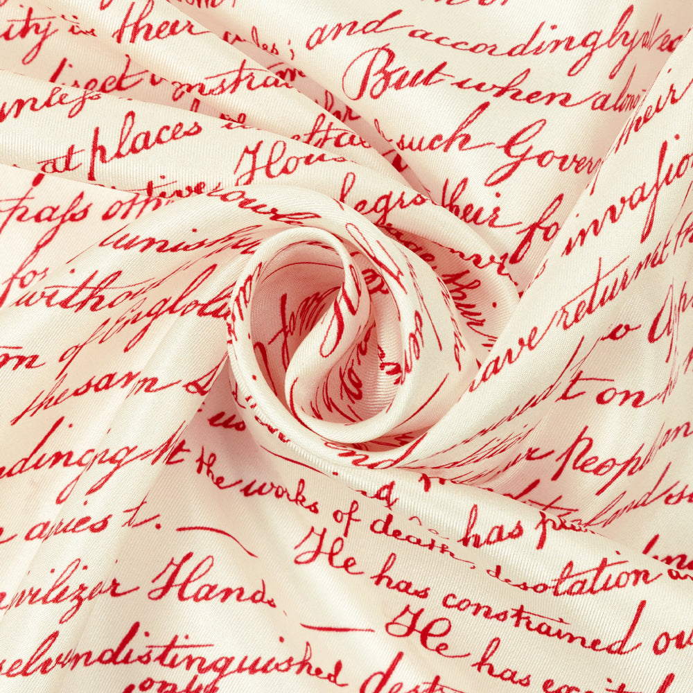 Declaration of Independence in color Cream