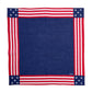 Stars and Stripes Bandana in Blue