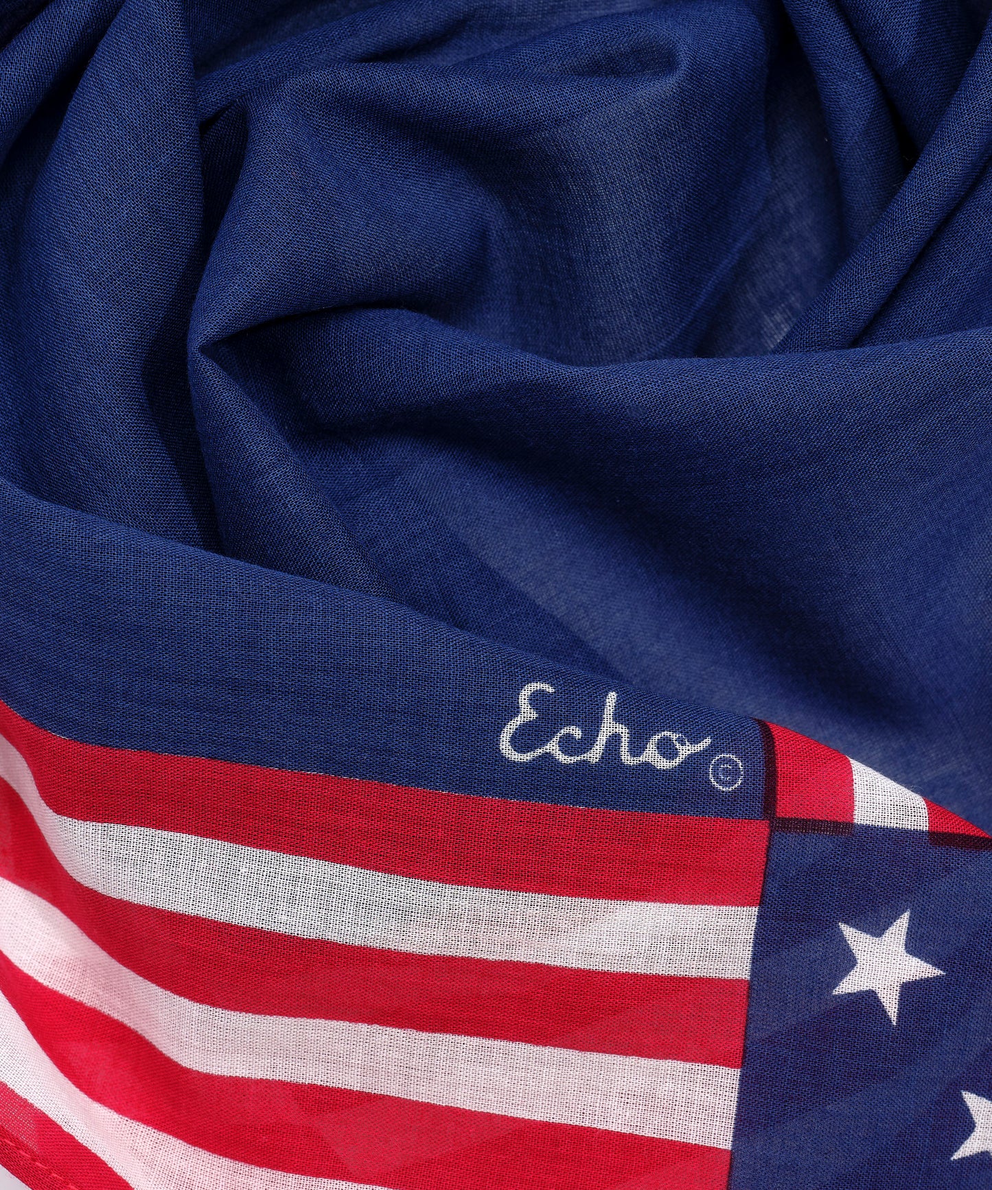 Stars and Stripes Bandana in Blue