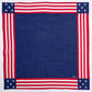 Stars and Stripes Bandana in Blue