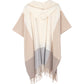 Poet Poncho in color Cream