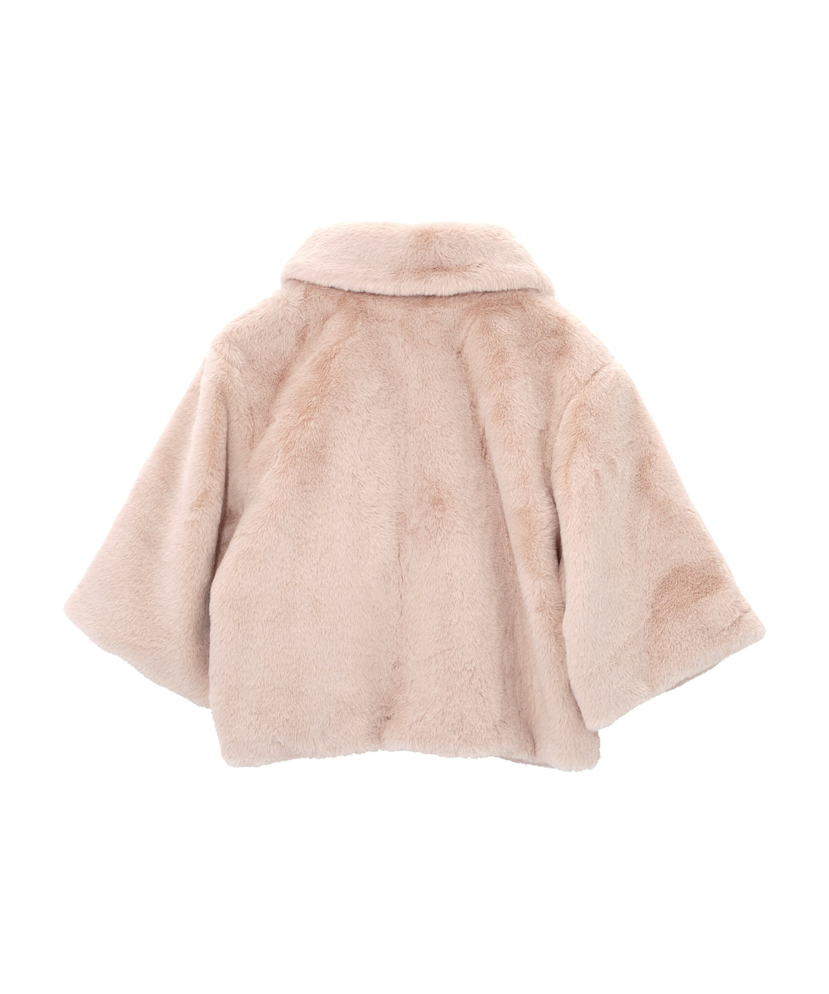 blair sheared mink faux fur jacket in taupe