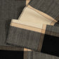 Plaid Ruana in Black