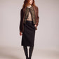 Animal Hillside Vest in Deep Olive