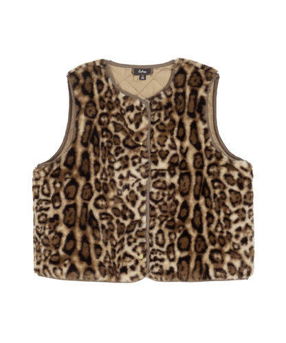 Animal Hillside Vest in Chai